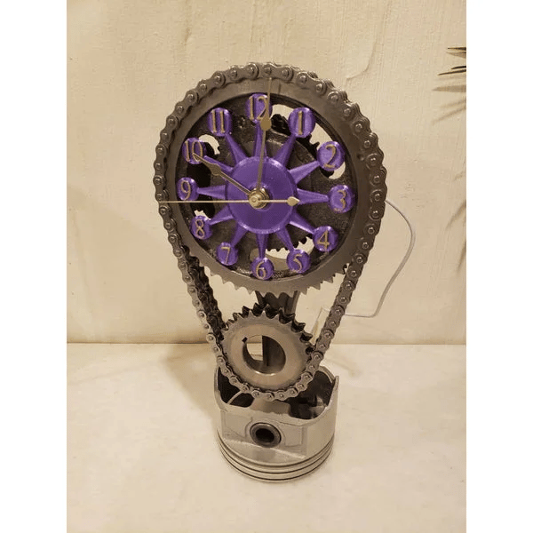 🔥2026 Hot Sale -50% OFF(Limited stock)🔥MOTORIZED ROTATING CHAIN CLOCK
