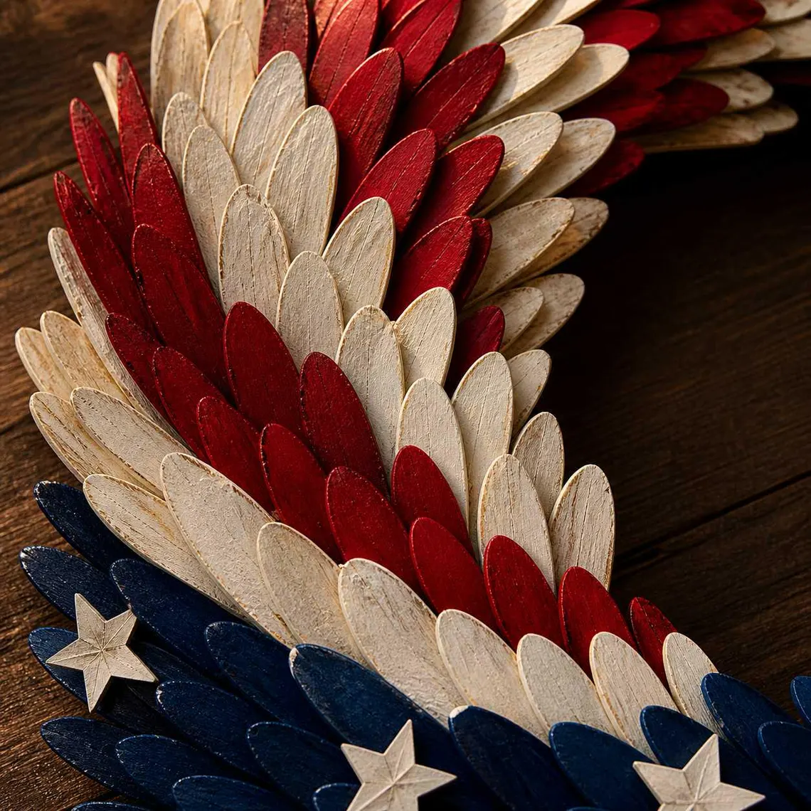 Handmade U.S Eagle 250th Anniversary Patriotic Wreath💖BUY 2 FREE SHIPPING