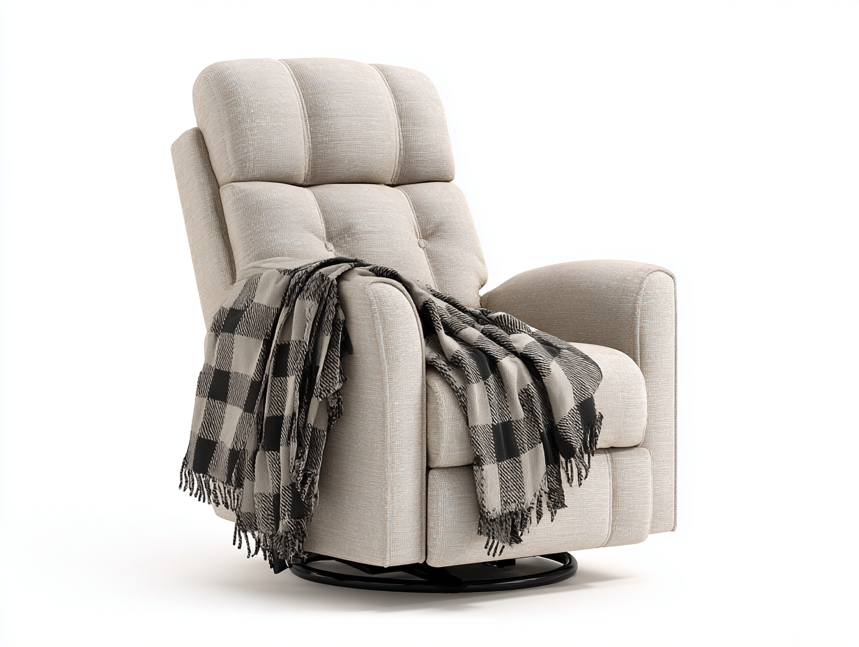 Sillón de tela 90x92x105 cm-beige-diseño moderno para salón