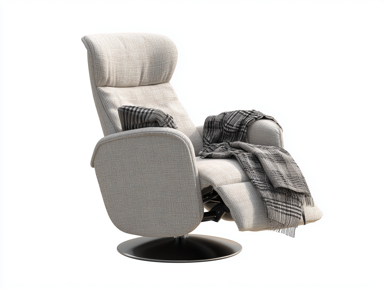 Sillón de tela 88x94x108 cm-beige-diseño moderno para salón