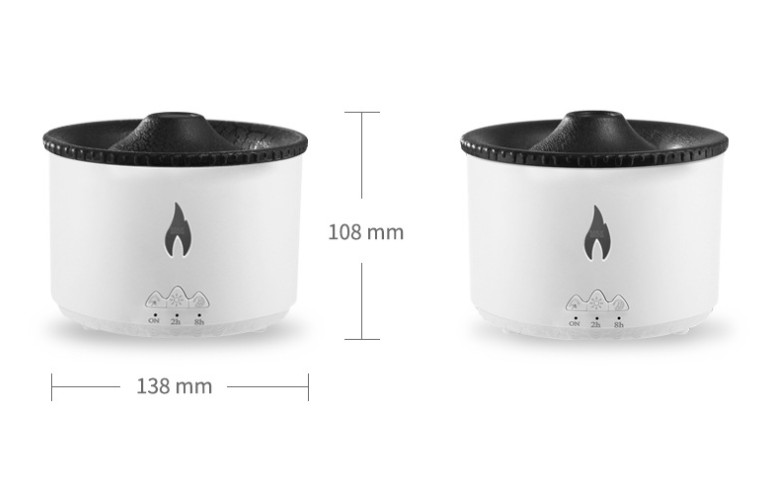 Ultrasonic Essential Oil Humidifier & Aroma Diffuser