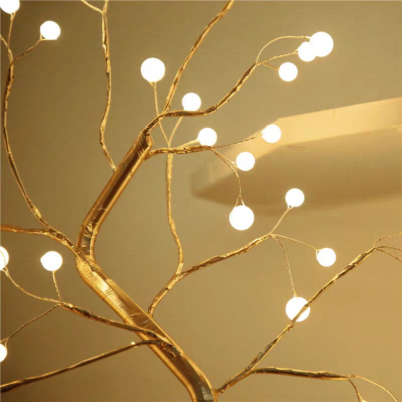 LED Copper Wire Light String for Bedroom Decor