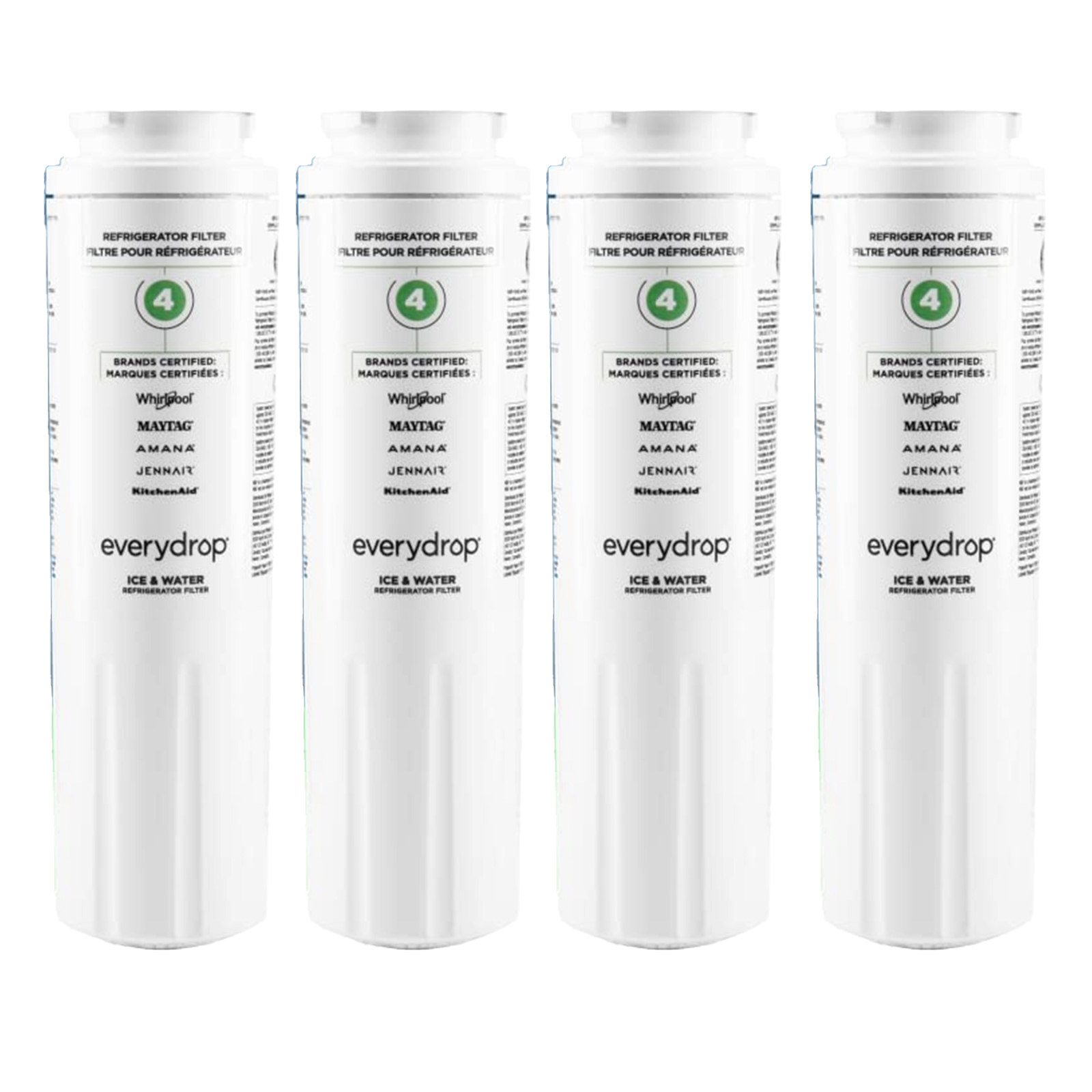 EDR4RXD1 Filter 4, ICE Refrigerator Water Filter, 4396395, UKF8001