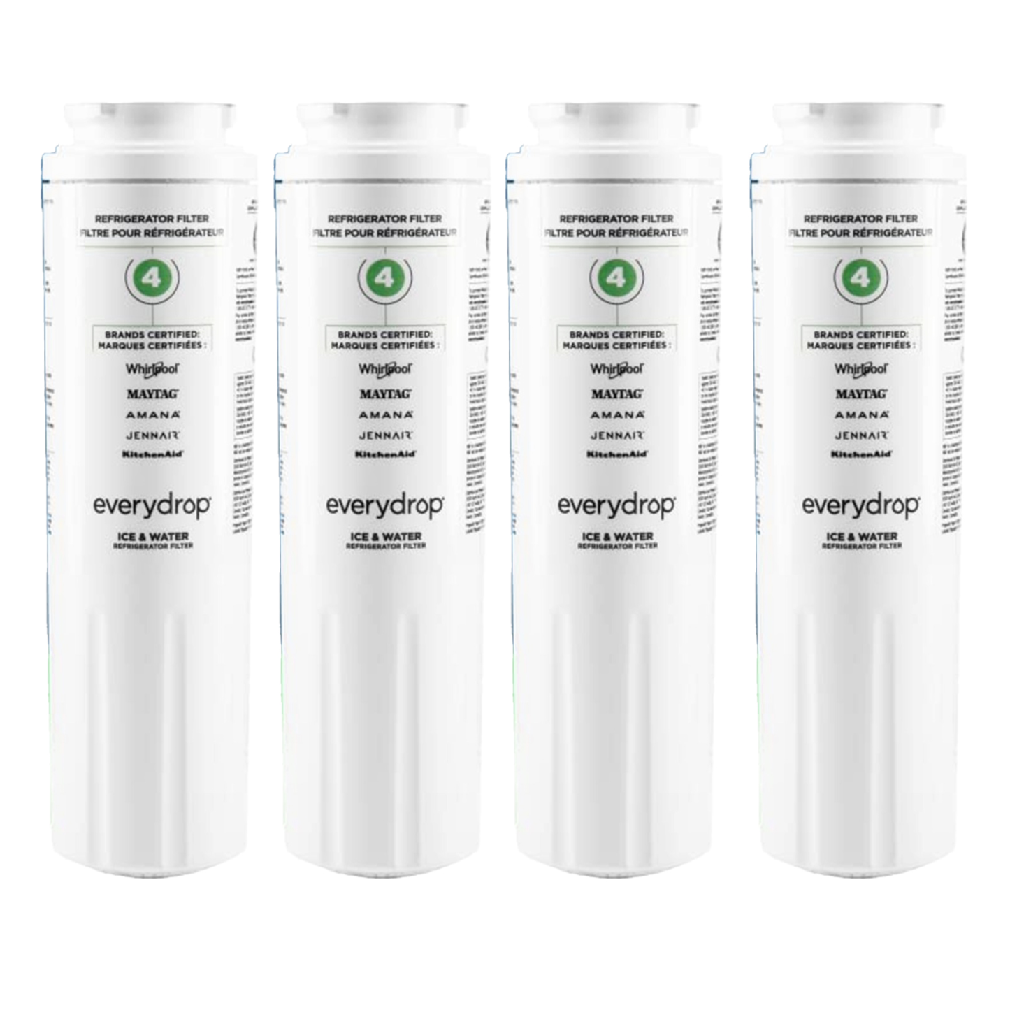 EDR4RXD1 Filter 4, ICE Refrigerator Water Filter, 4396395, UKF8001