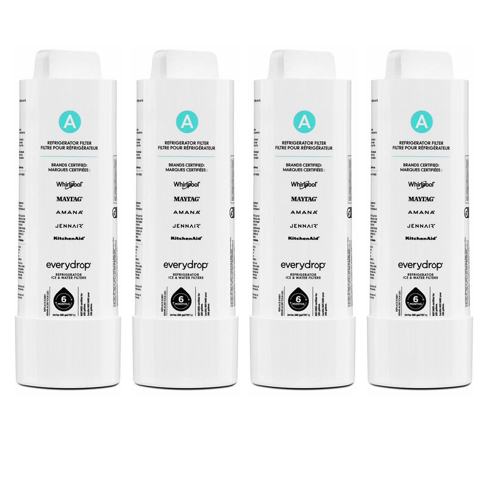 EDRARXD1 Filter A ICE Refrigerator Water Filter, W11536439, W11519209