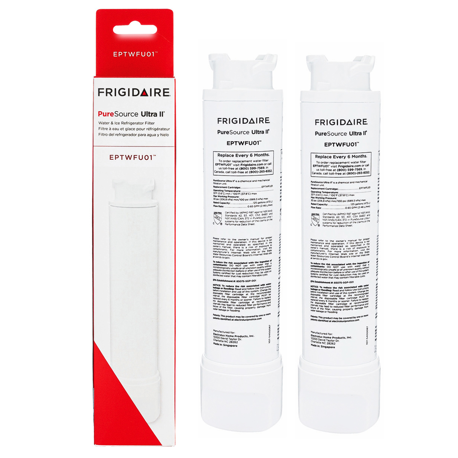 EPTWFU01 PureSource Ultra II Refrigerator Water Filter