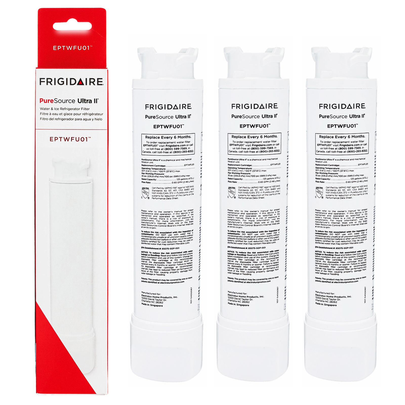 EPTWFU01 PureSource Ultra II Refrigerator Water Filter