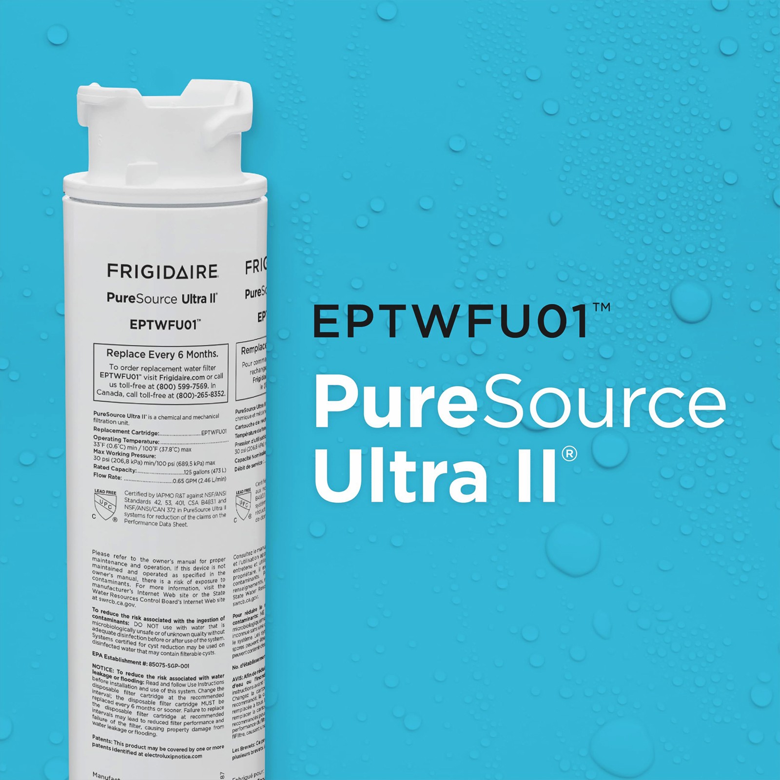 EPTWFU01 PureSource Ultra II Refrigerator Water Filter