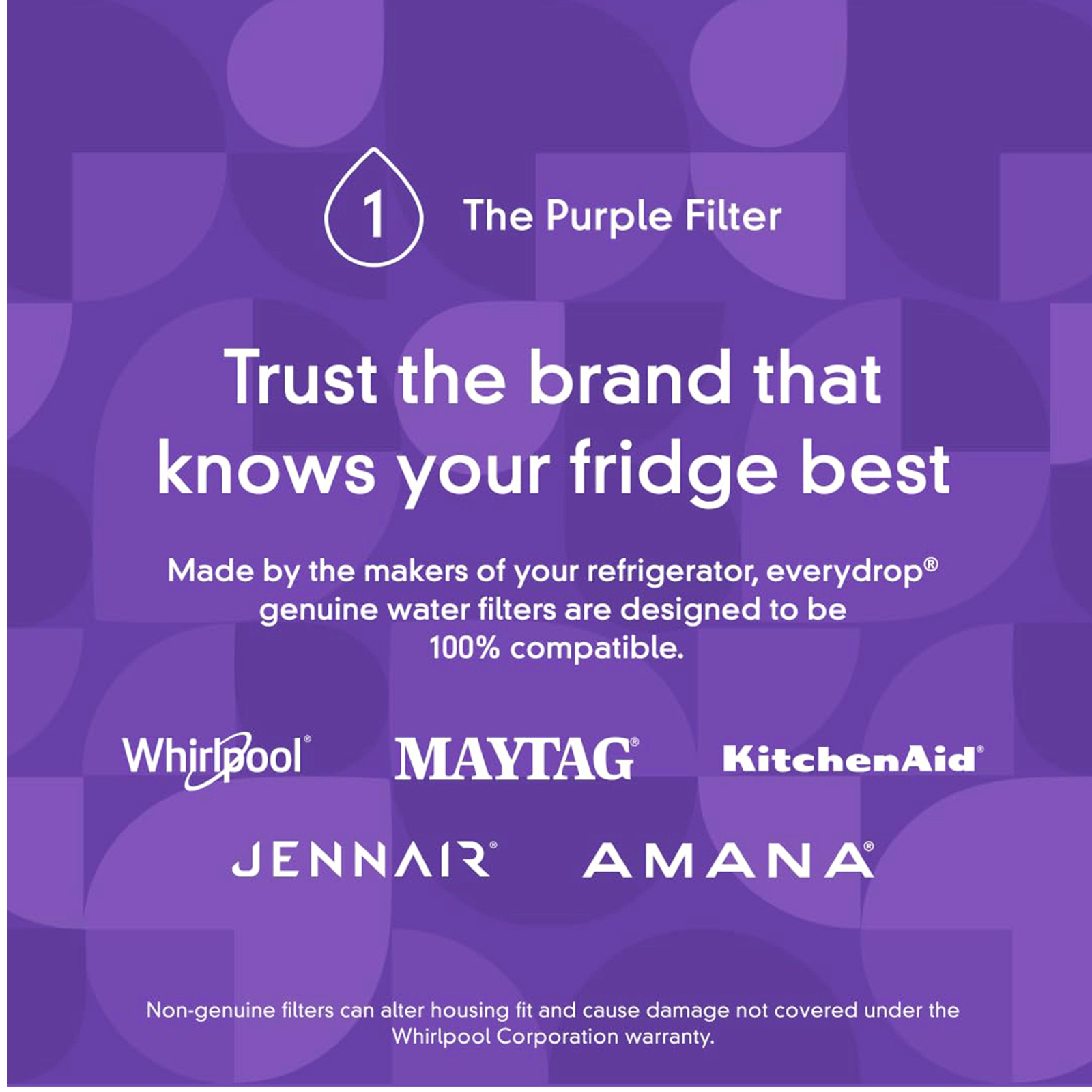 EDR1RXD1 Filter 1 ICE Refrigerator Water Filter,W10295370A