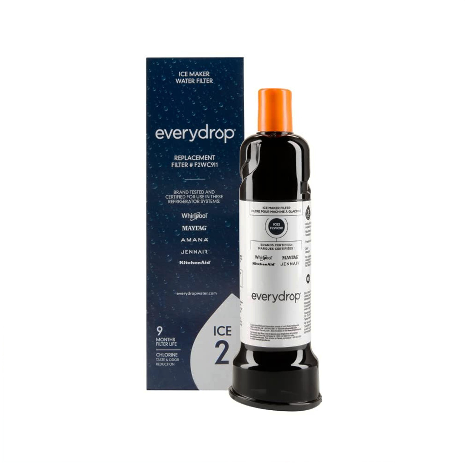 Ice Filter F2WC9I1, Ice2 Maker W10565350