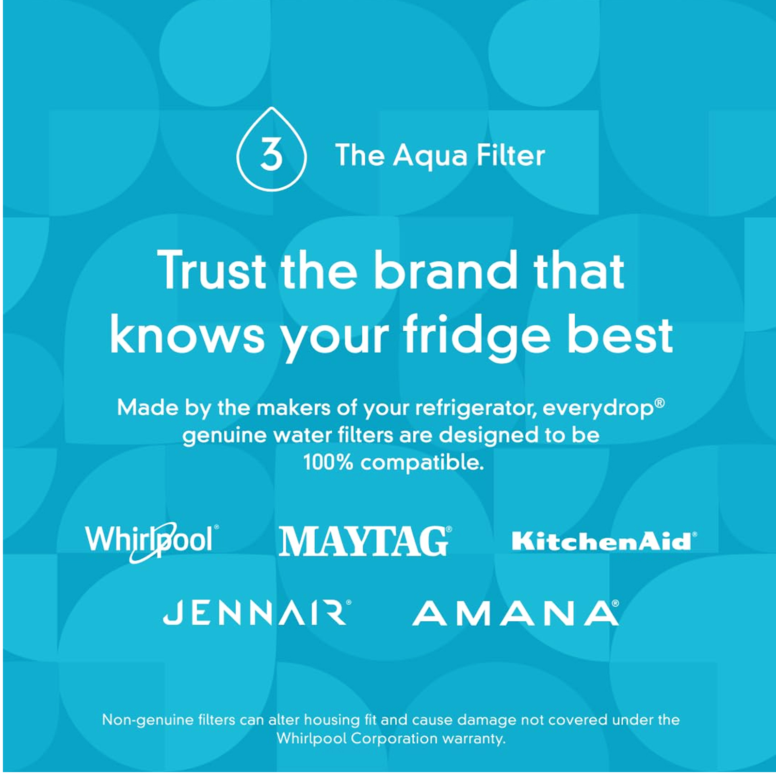 EDR3RXD1 Filter 3, ICE Refrigerator Water Filter, 4396710, 4396841