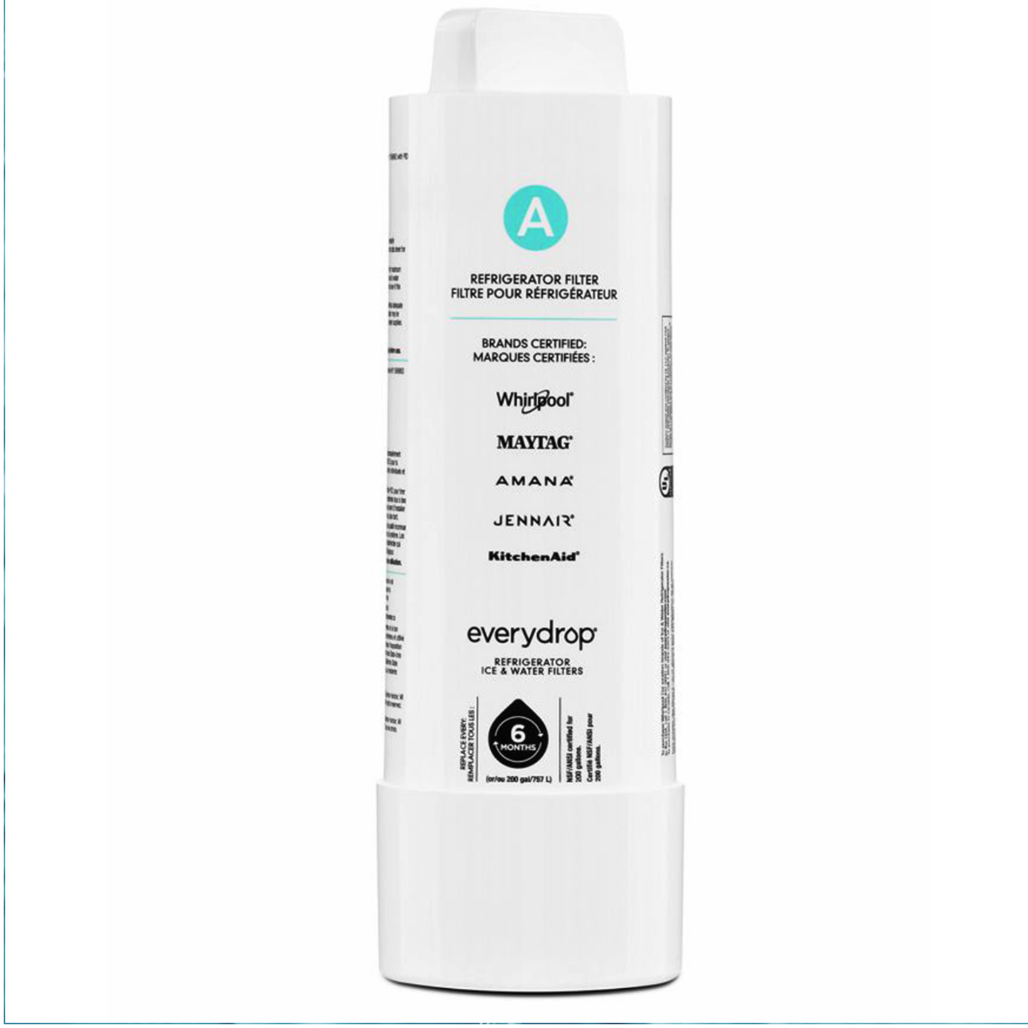 EDRARXD1 Filter A ICE Refrigerator Water Filter, W11536439, W11519209