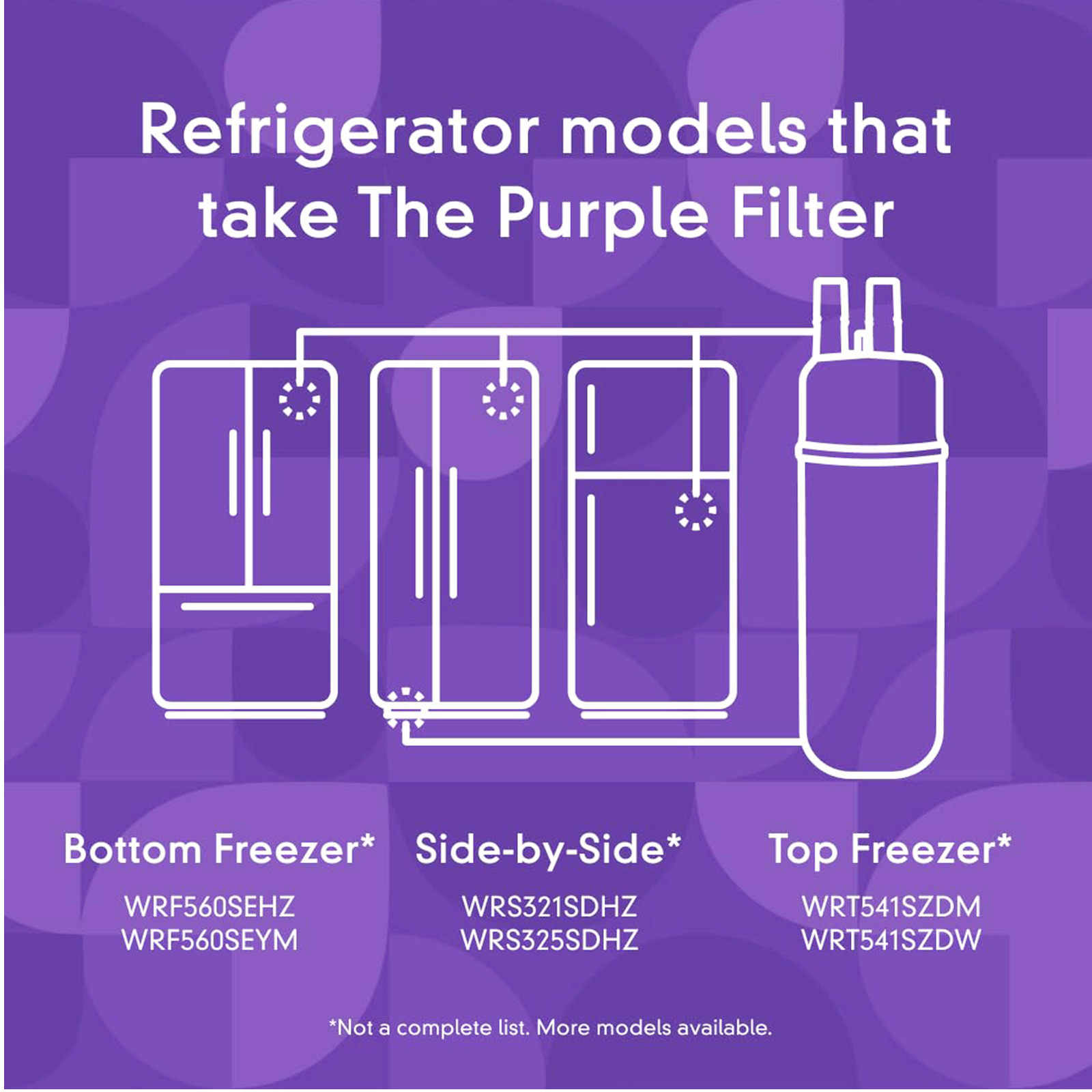 EDR1RXD1 Filter 1 ICE Refrigerator Water Filter,W10295370A