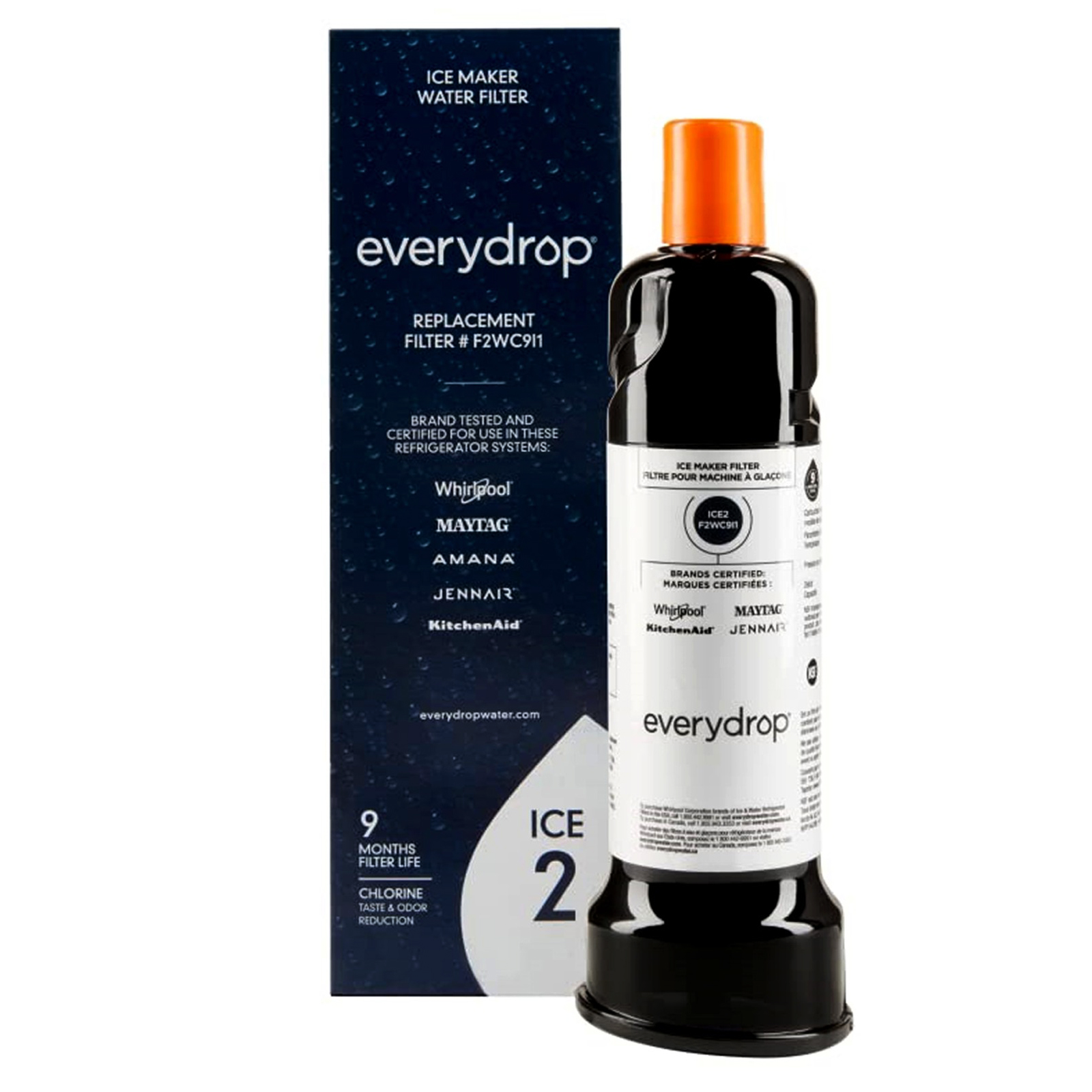 Ice Filter F2WC9I1, Ice2 Maker W10565350