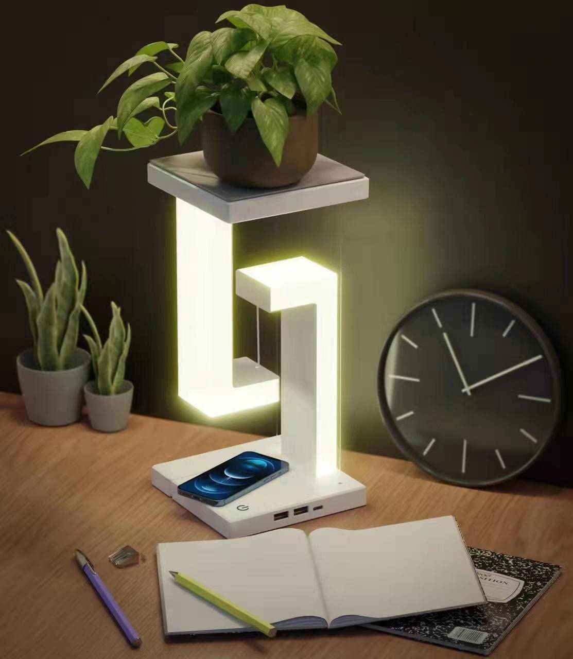 Smart Wireless Charging Balance Lamp for Home Decor