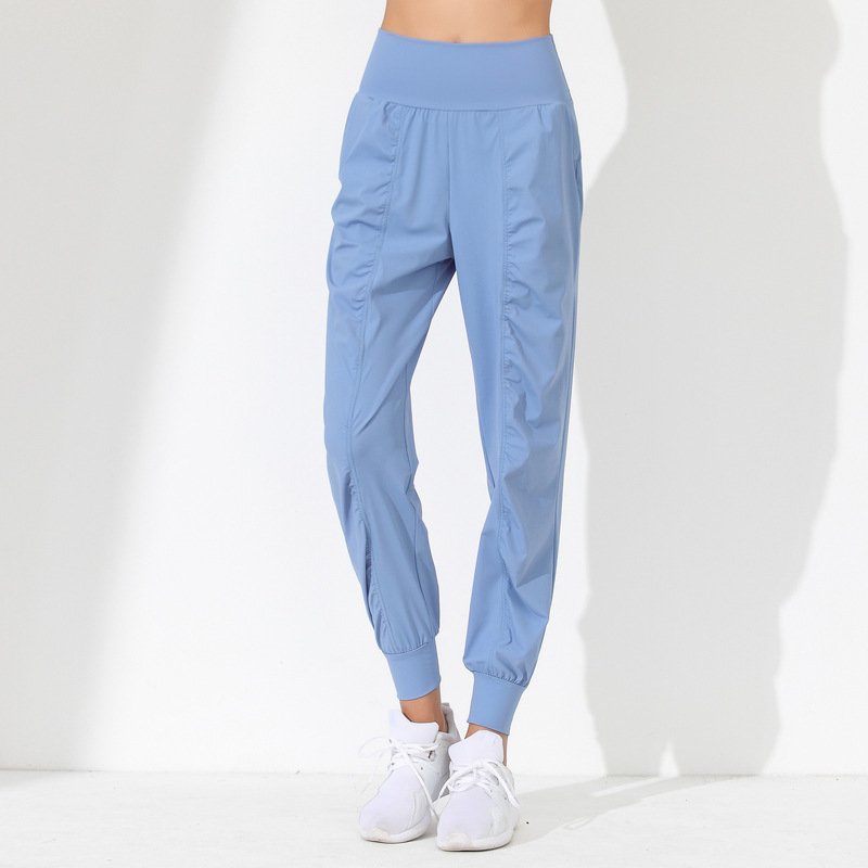 Pantalones de Yoga santaoche para Mujer: Secado Rápido y Corte Suelto con Bolsillos