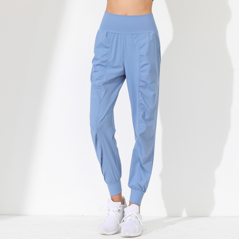Pantalones de Yoga santaoche para Mujer: Secado Rápido y Corte Suelto con Bolsillos