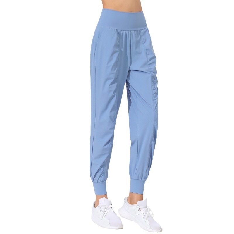 Pantalones de Yoga santaoche para Mujer: Secado Rápido y Corte Suelto con Bolsillos