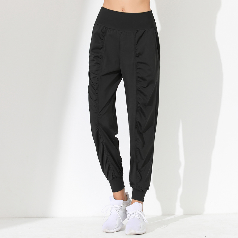 Pantalones de Yoga santaoche para Mujer: Secado Rápido y Corte Suelto con Bolsillos