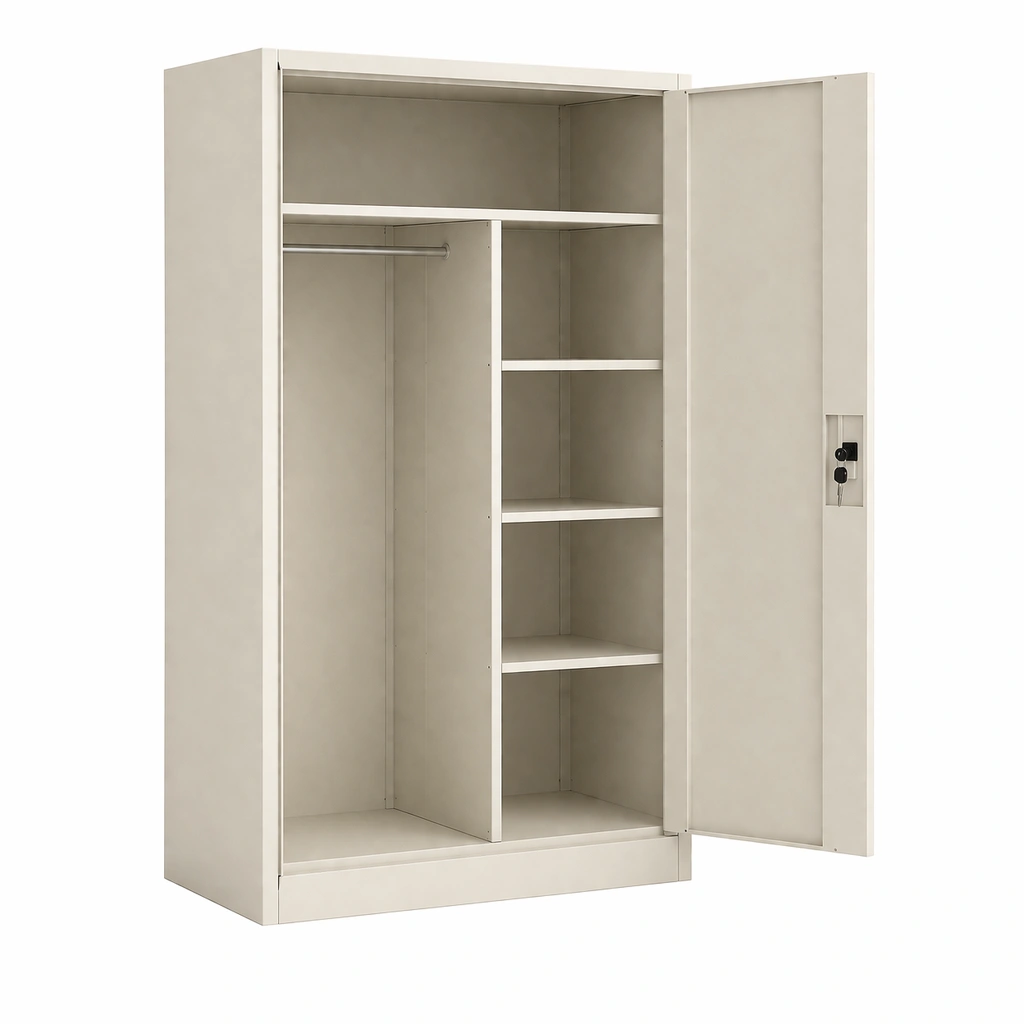 Armoire blanche simple-nexqorin