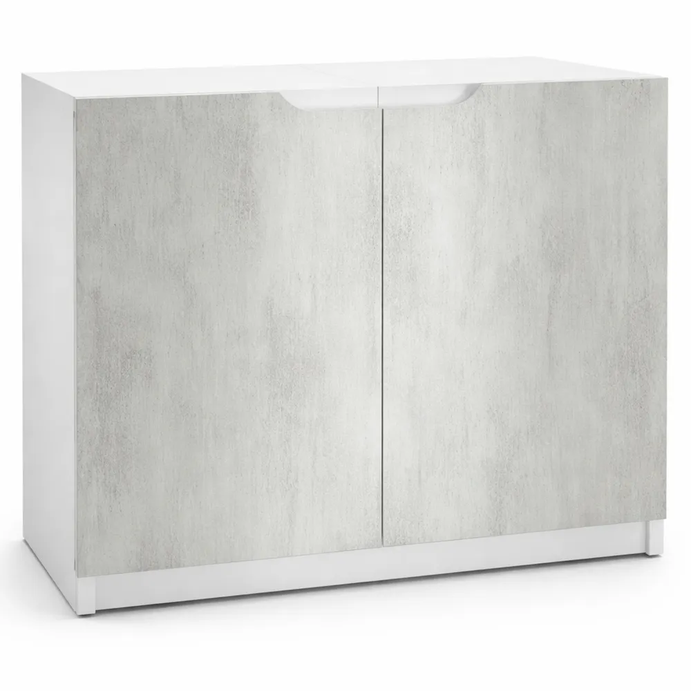 Moderne Sideboard mit Türen in Beton-Optik