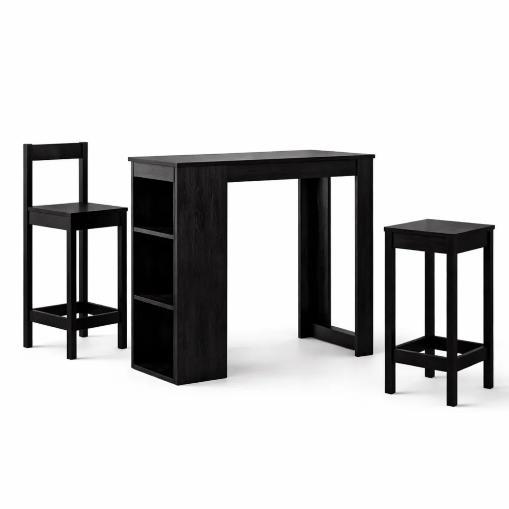 Moderner Stehtisch in Eichenoptik für Wohn- und Esszimmer