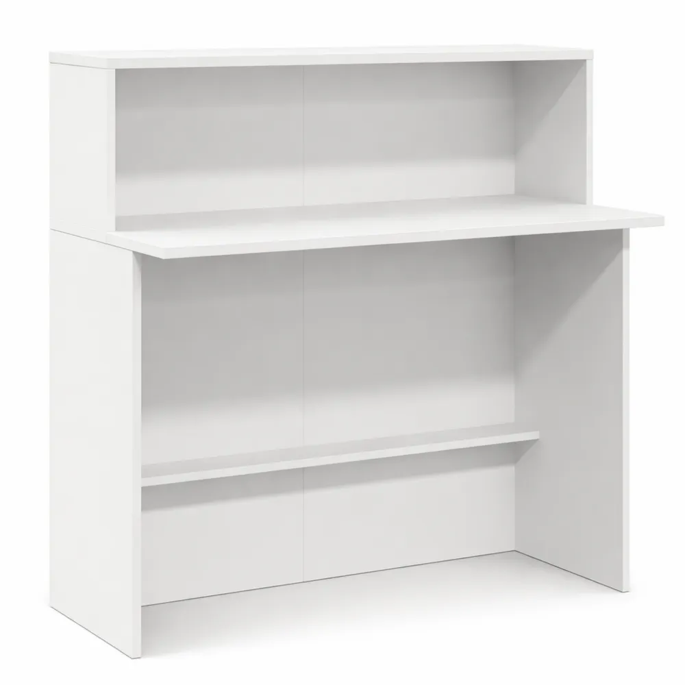 Moderne Empfangstheke aus Holzwerkstoff, Robust und Platzsparend