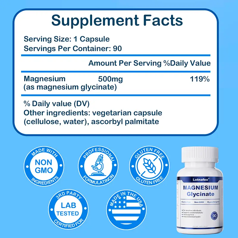 MAGNESIUM Glycinate - US Edition