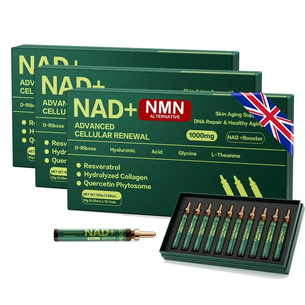 Liquid NAD+ Booster Sticks for Daily Energy & Healthy Ageing Support