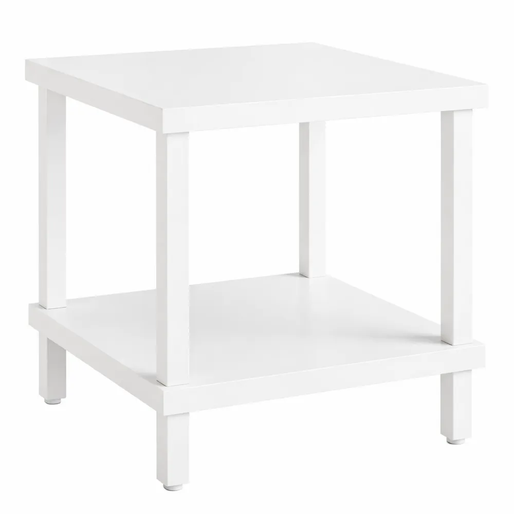 Moderner Beistelltisch mit zwei Ebenen für Wohnräume