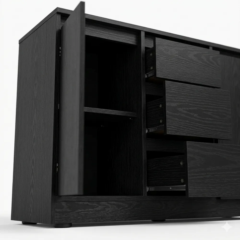 Elegantes Sideboard in Eichen-Optik mit Schubladen