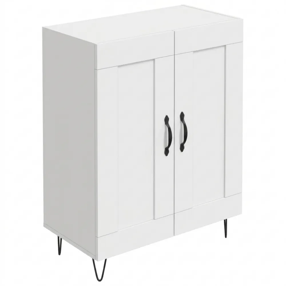 Moderne weiße Kommode mit Stauraum