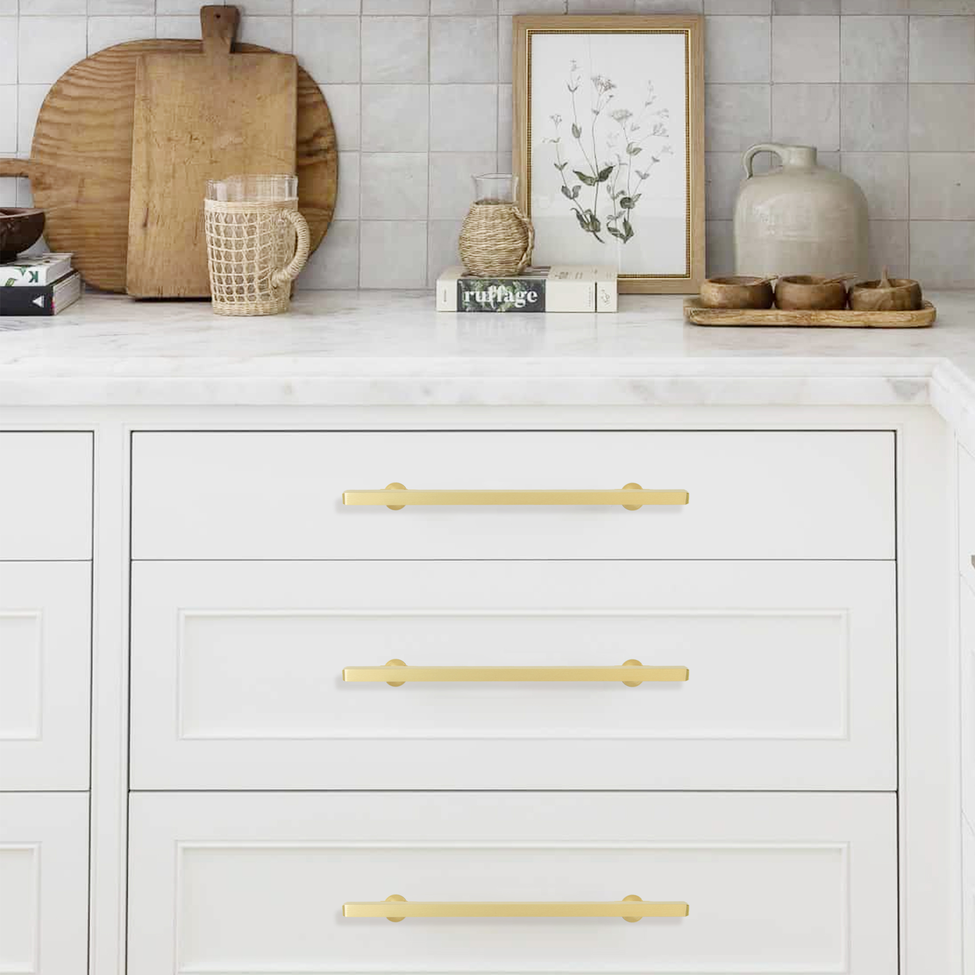Square Rod Cabinet Pulls