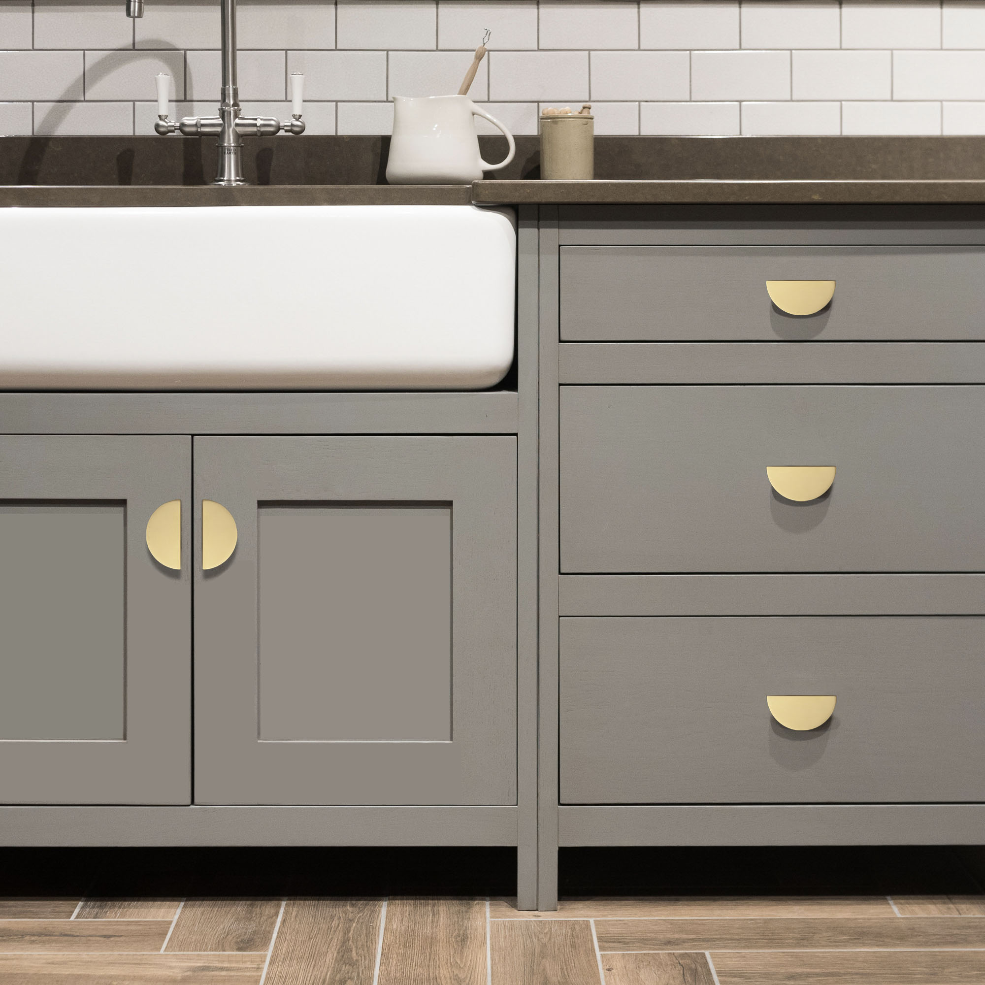 Half Moon Dresser Pulls