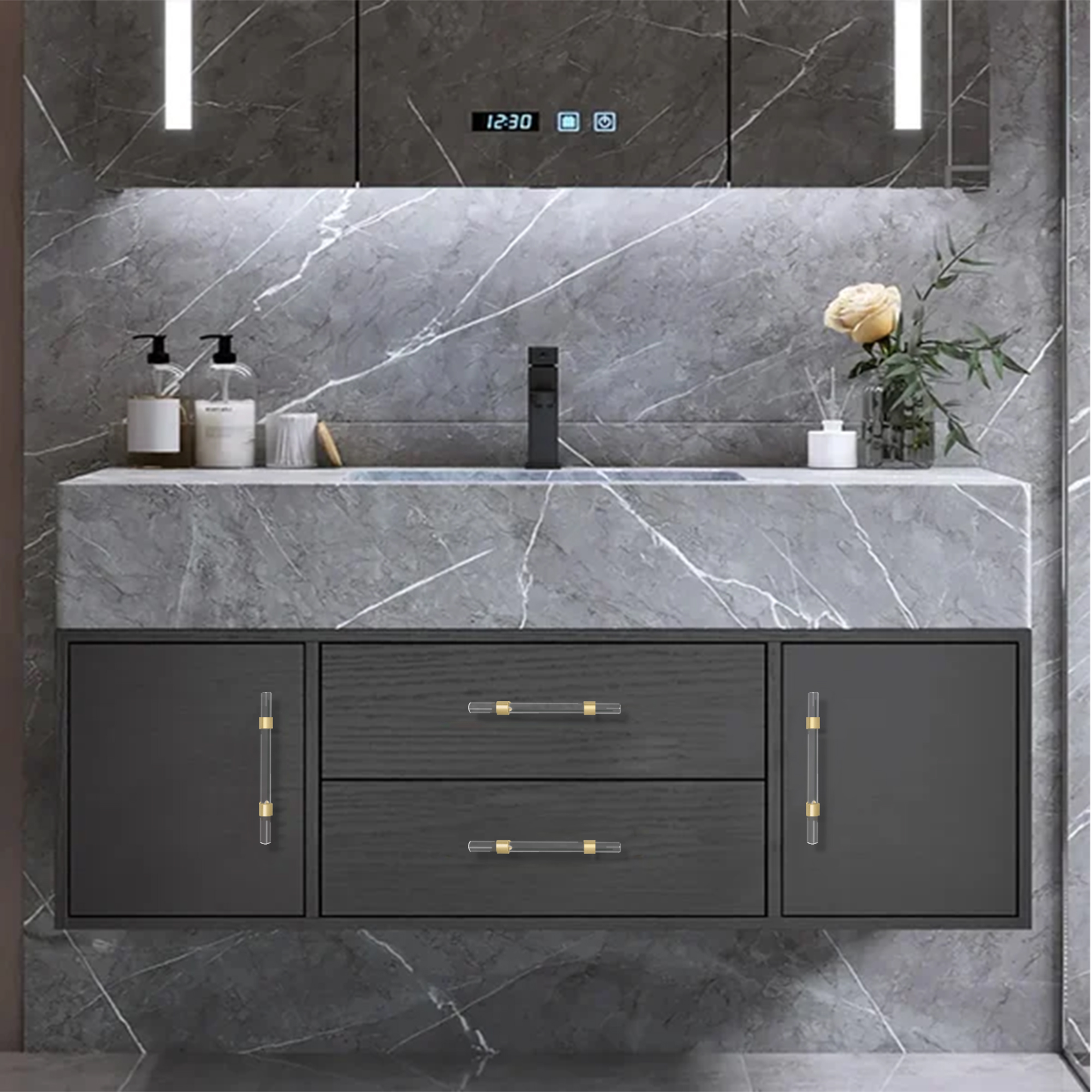 Acrylic Cabinet Pulls