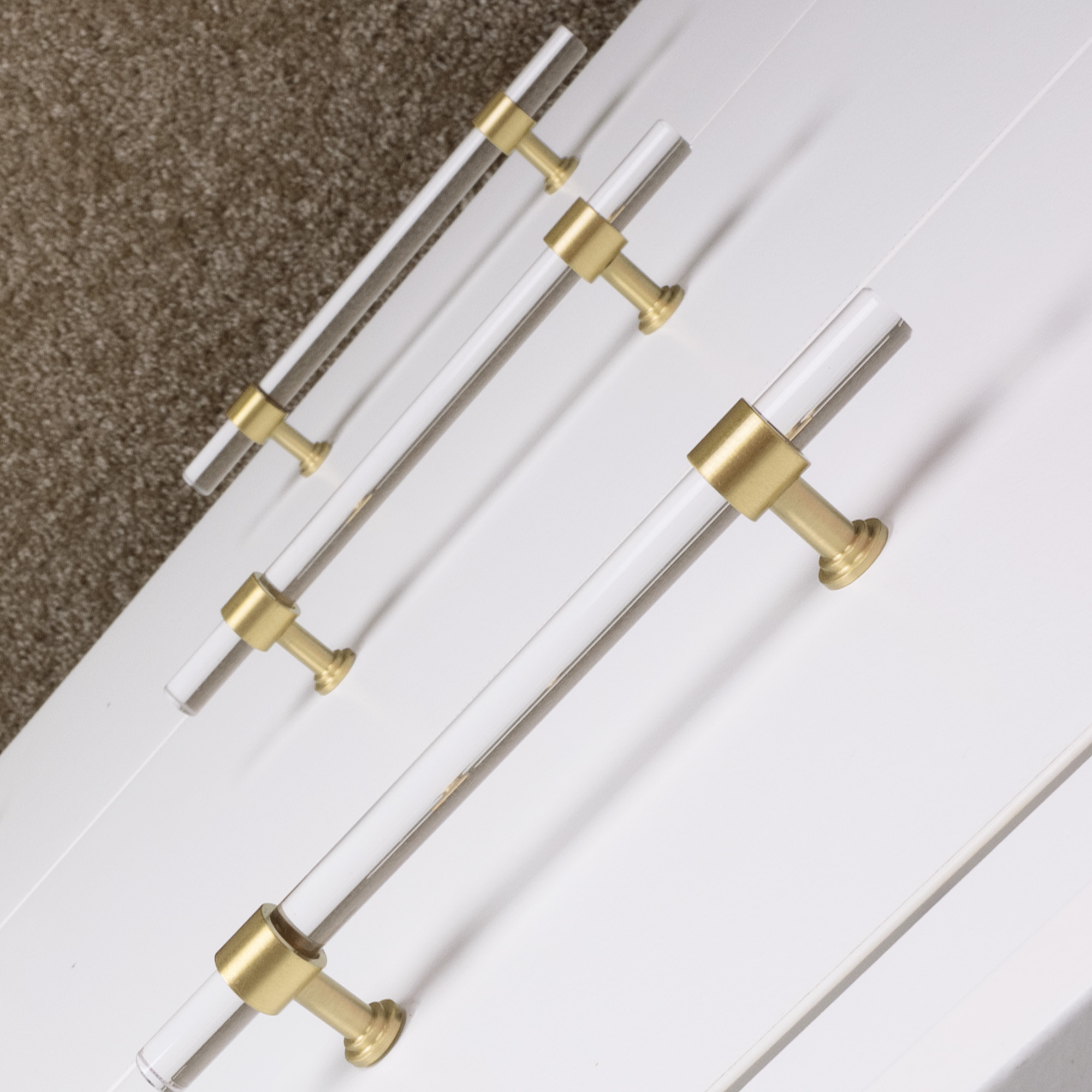 Acrylic Cabinet Pulls