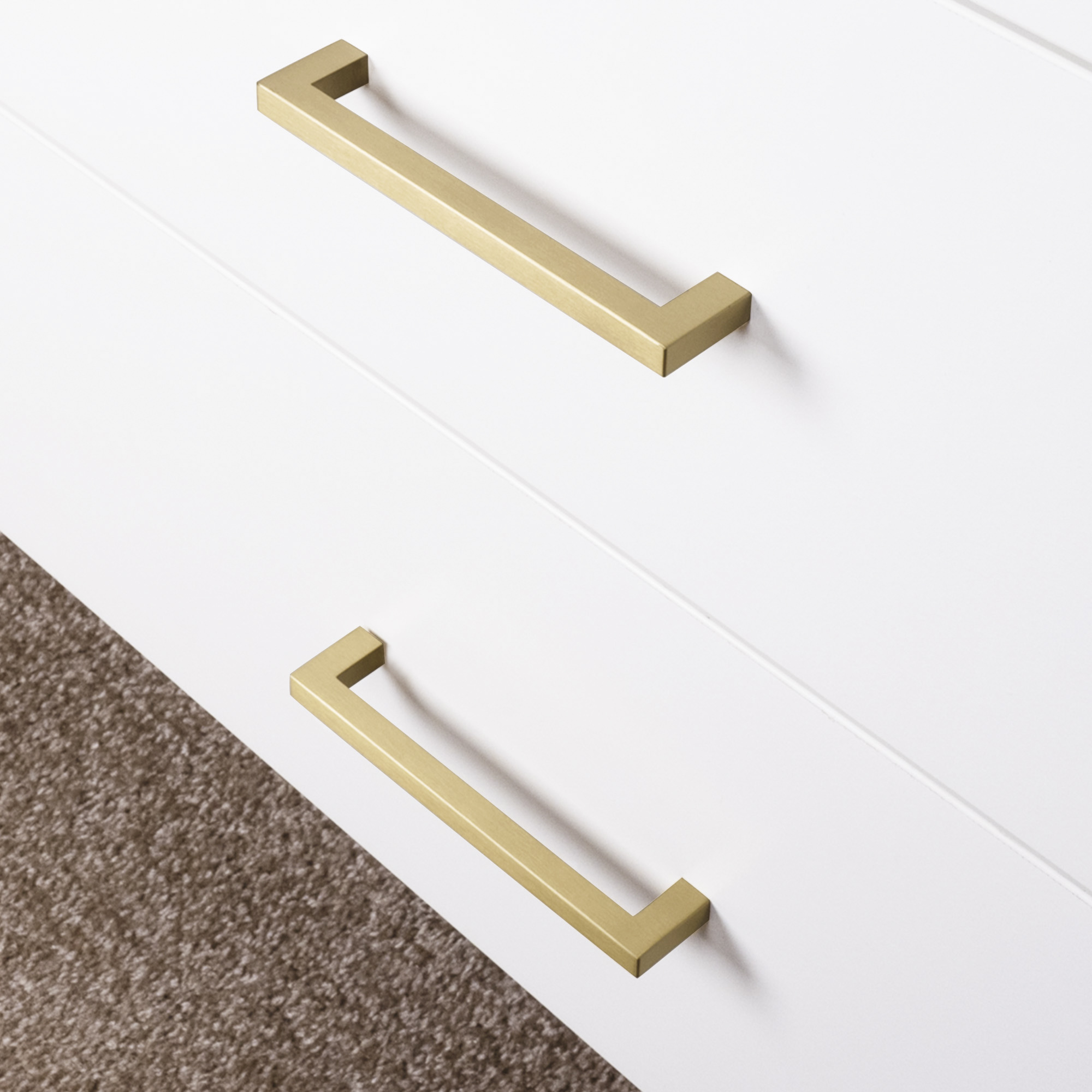 Square Cabinet Pulls