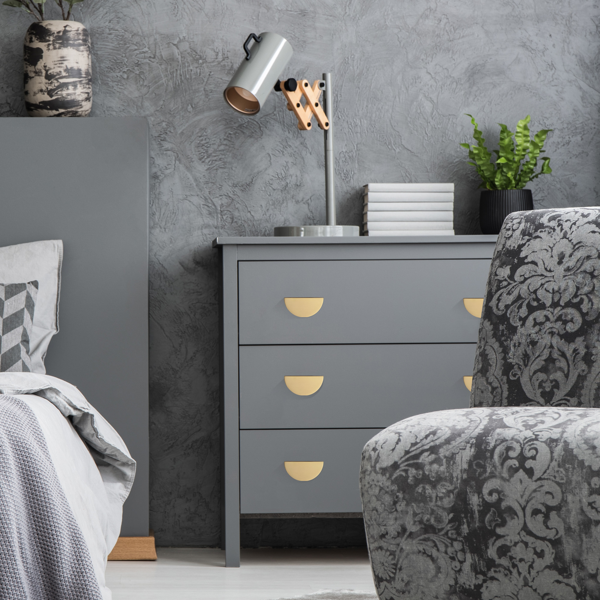 Half Moon Dresser Pulls