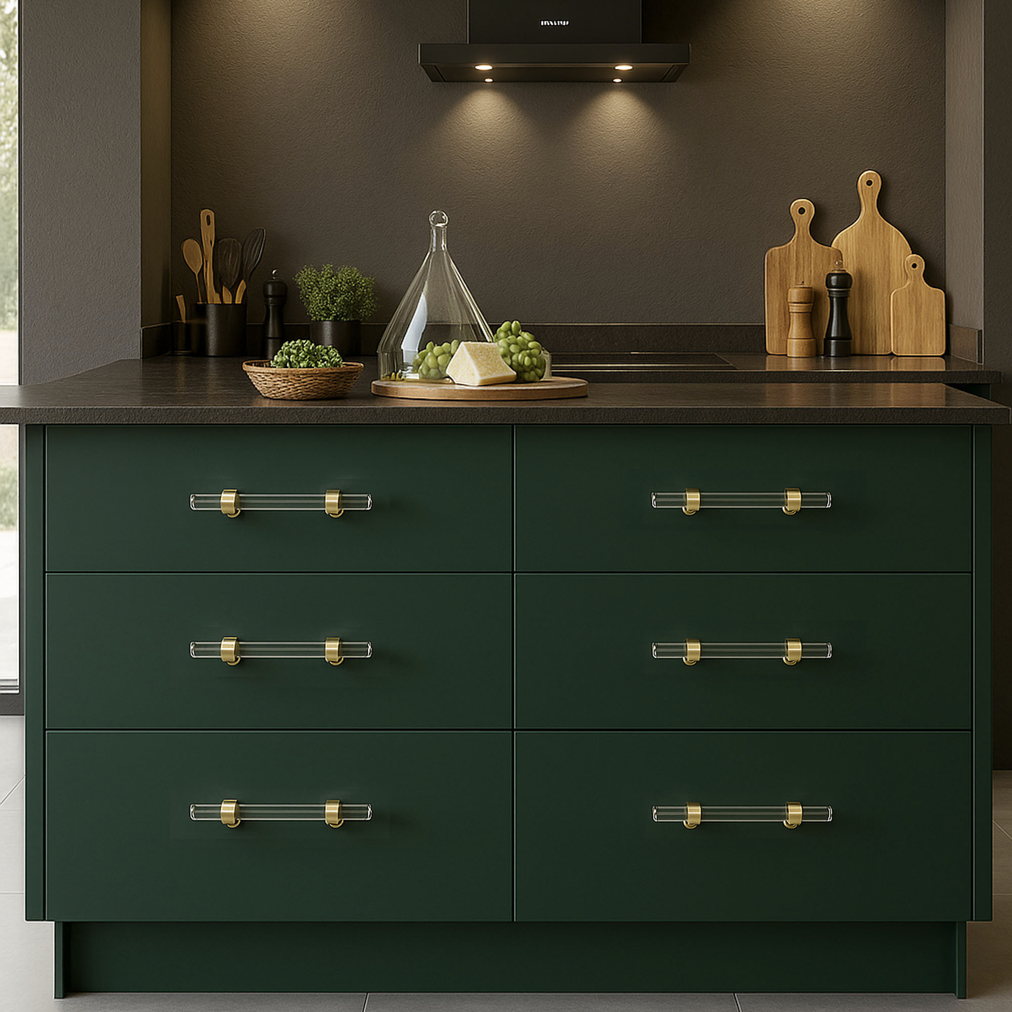 Acrylic Cabinet Pulls