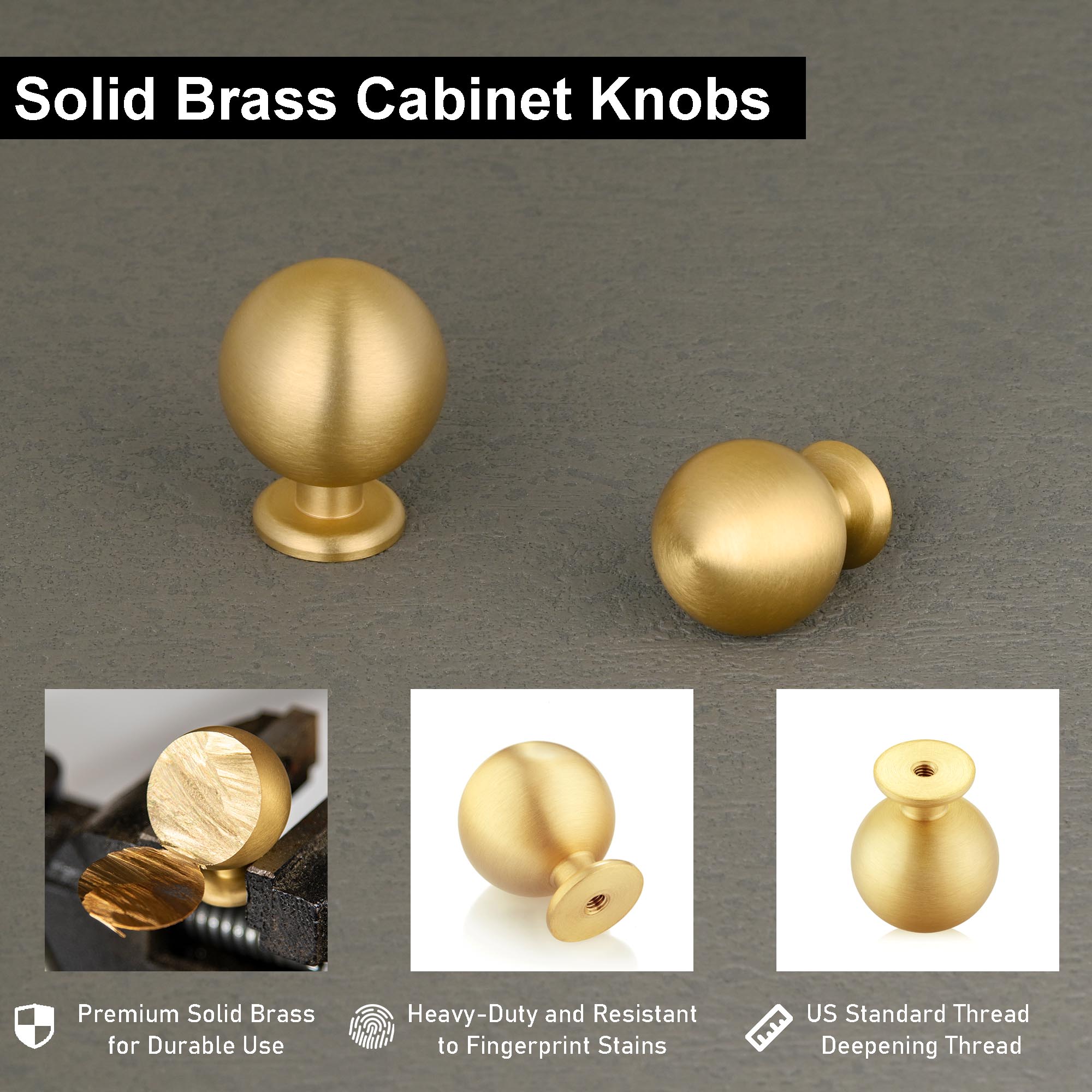 Spherical Cabinet Knobs