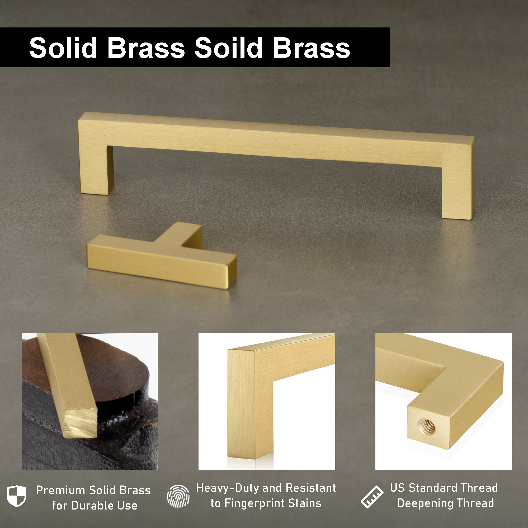Square T-Bar Pulls