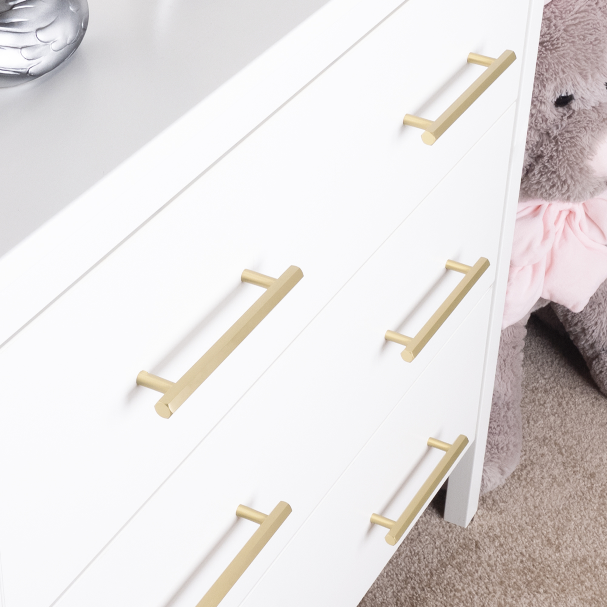 Hexagonal Cabinet Pulls