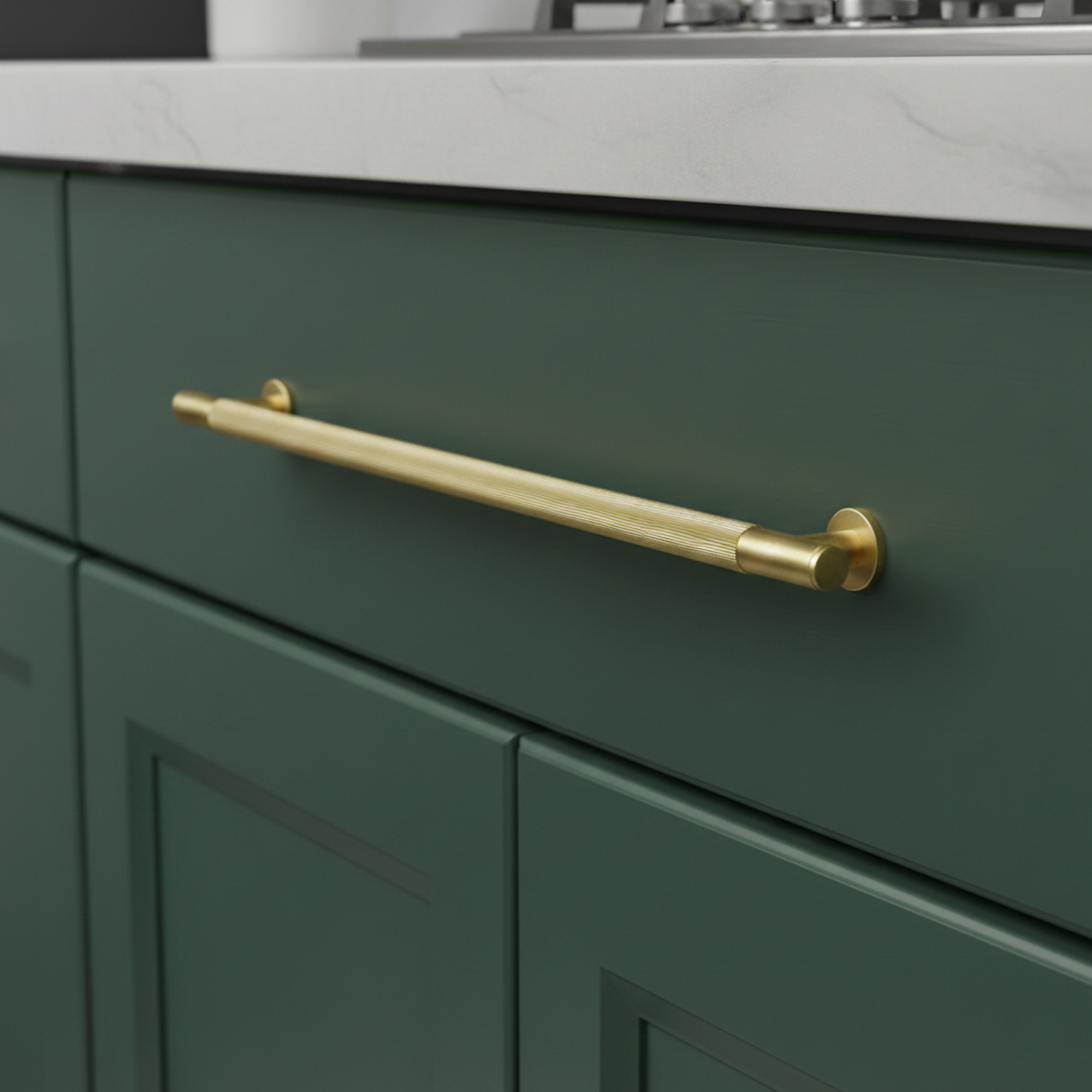 Vertical Grain Appliance Pull