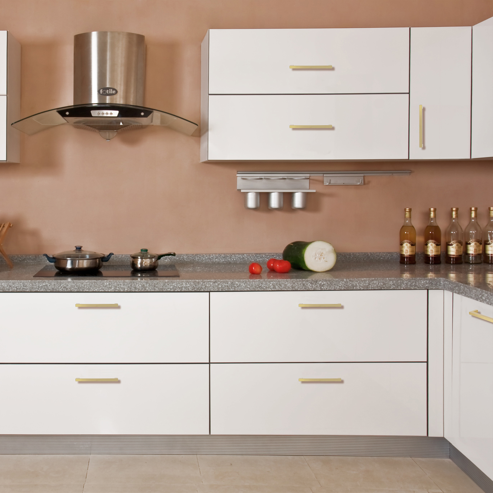 Square Cabinet Pulls