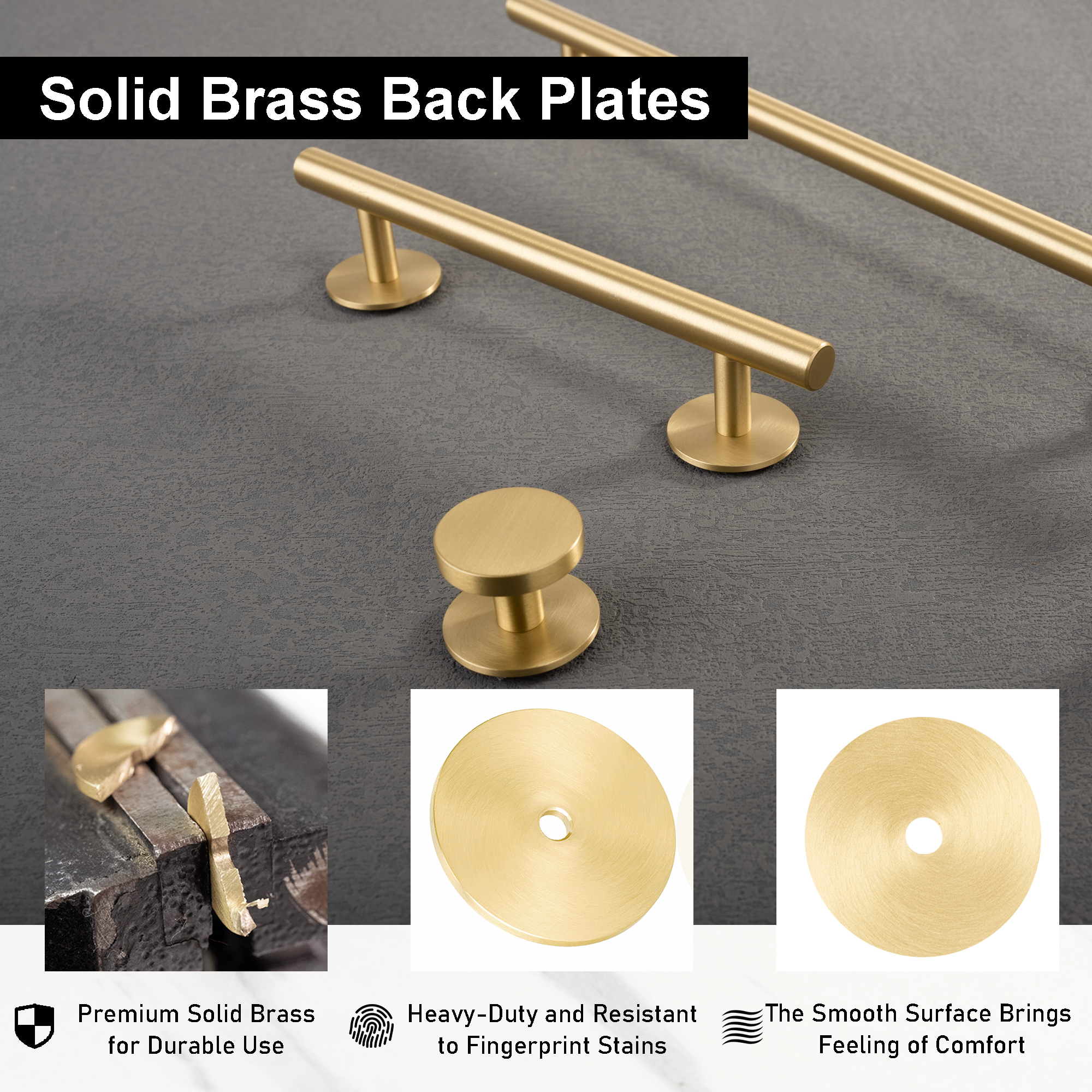Cabinet Knobs BackPlates