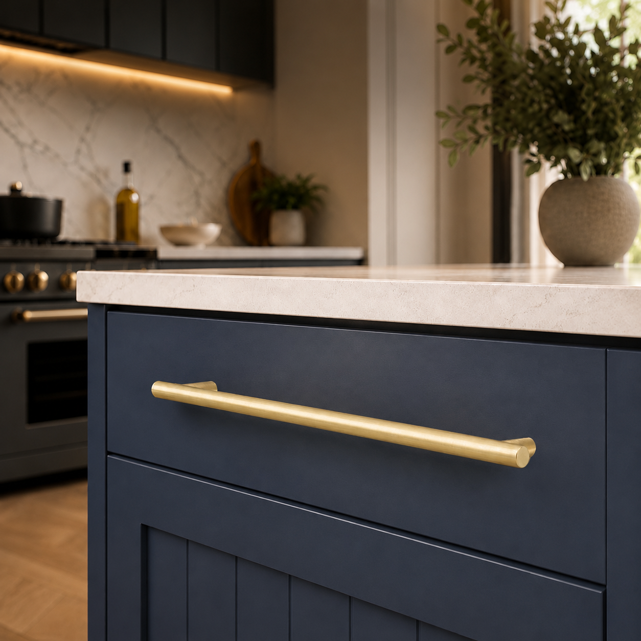 QOGRISUN Brass Appliance Pulls