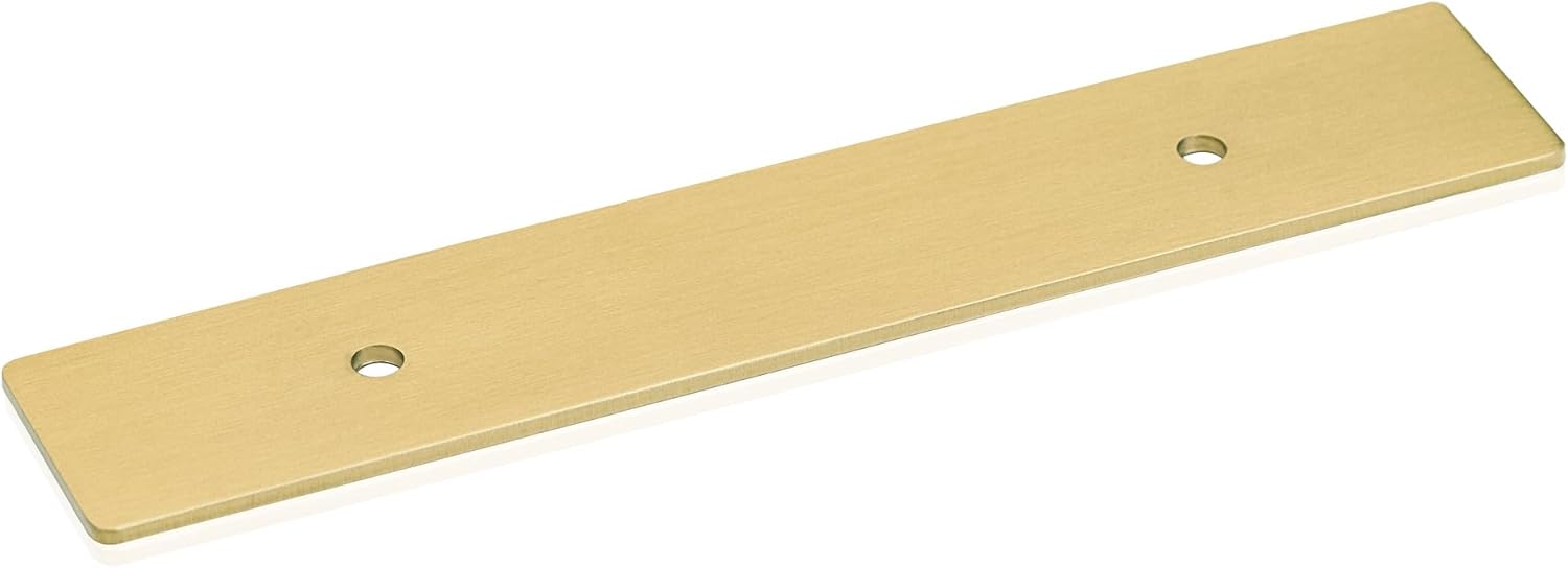 Solid Brass Cabinet Pulls Back Plates