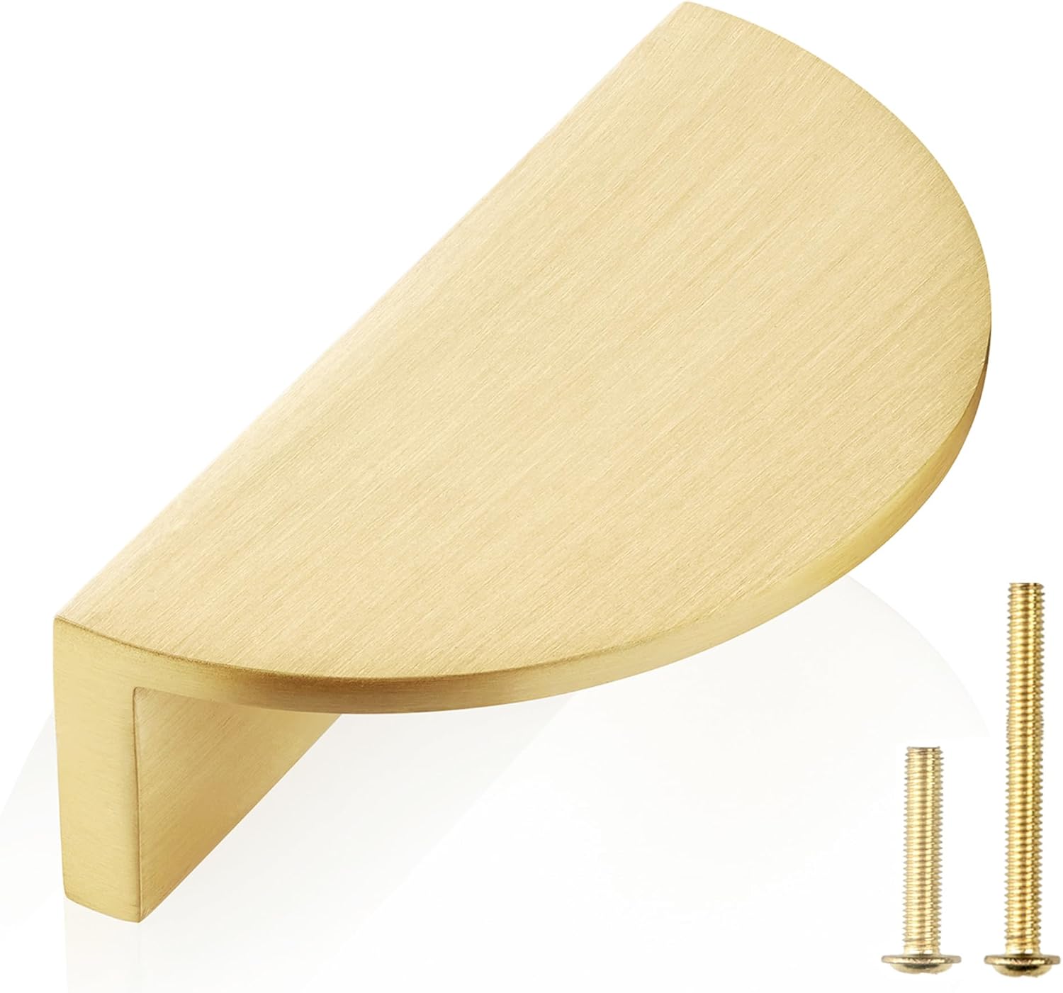 Gold Half Moon Dresser Pulls
