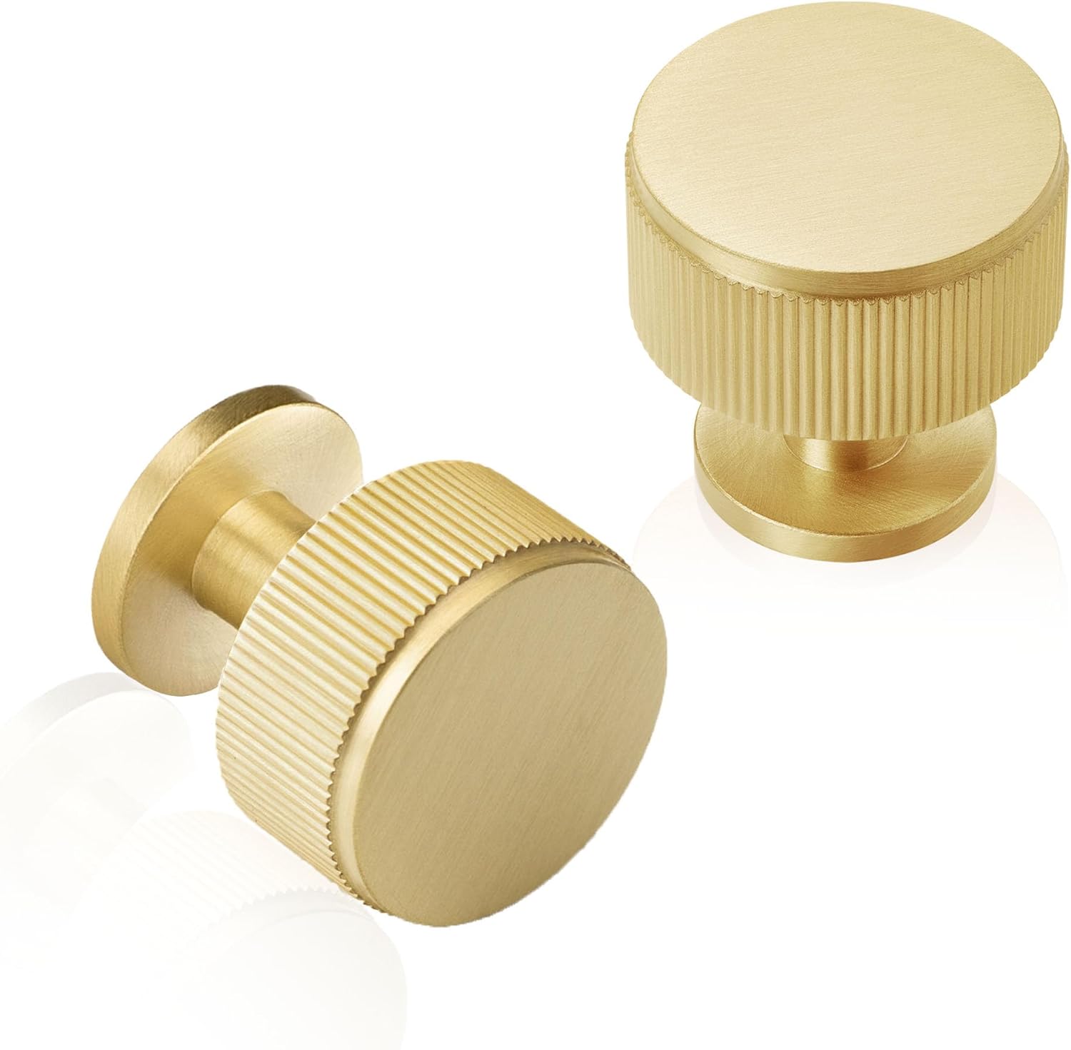 QOGRISUN Solid Brass Cabinet Pulls