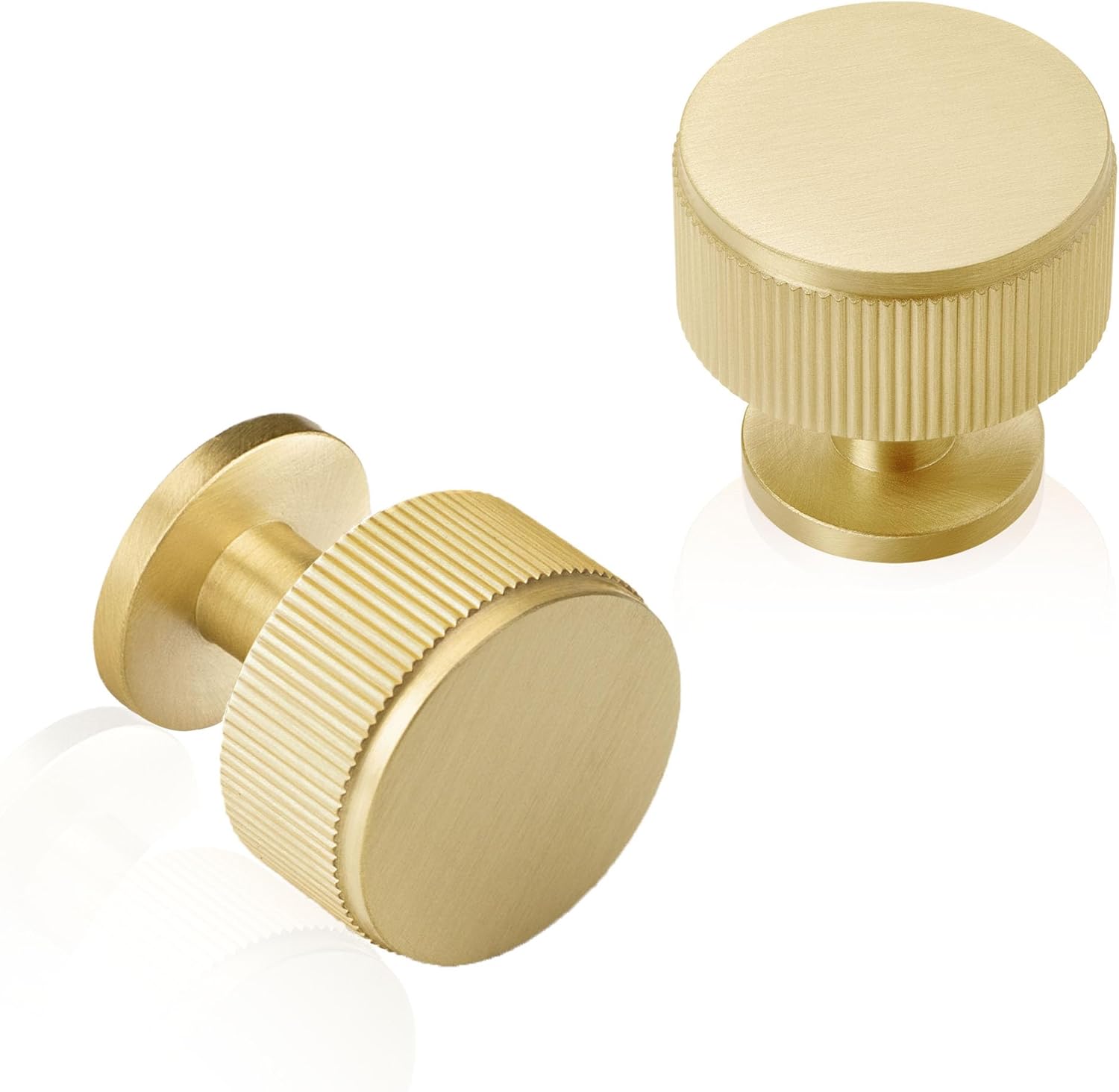 QOGRISUN Solid Brass Cabinet Pulls